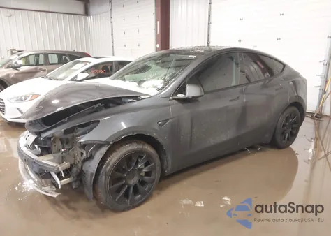 2020 Tesla Model Y Long Range Dual Motor All-Wheel Drive from USA, damaged, VIN 5YJYGDEE0LF014304